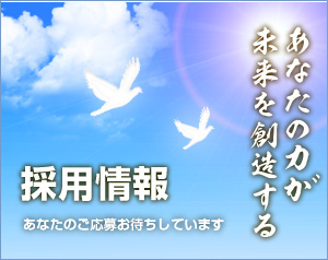 あなたの力が未来を創造する 採用情報